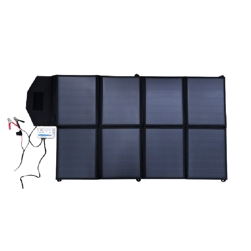 SolarXon 100W taitettava salkkupaneeli PWM-säätimellä